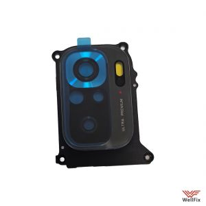 Изображение Стекло камеры для Xiaomi Redmi Note 10S / POCO M5s (оригинал)