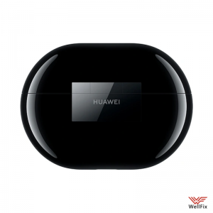 Изображение Кейс для наушников Huawei Freebuds Pro черный (оригинал)
