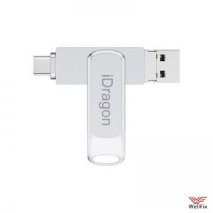 Изображение Флеш накопитель 3 в 1 iDragon U019 Type-C / microUSB / USB 3.0 64Gb