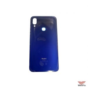Изображение Задняя крышка для Xiaomi Redmi 7 синяя (оригинал)