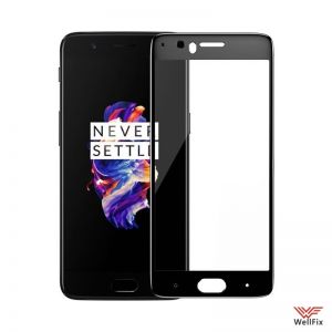 Изображение Защитное 5D стекло для OnePlus 5 черное