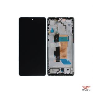 Изображение Дисплей Xiaomi Poco F5 в сборе белый (оригинал)