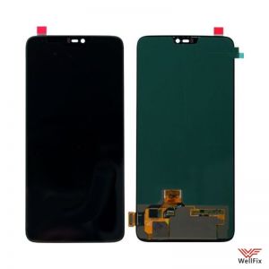 Изображение Дисплей для OnePlus 6 в сборе черный