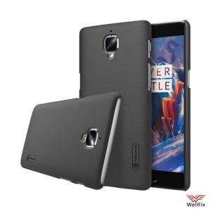 Изображение Пластиковый чехол для OnePlus 3 черный (Nillkin)