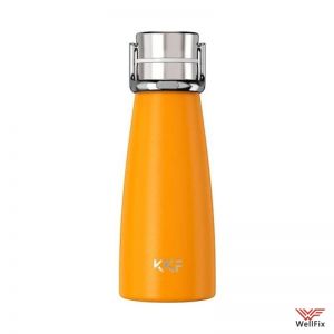 Изображение Термос Kiss Kiss Fish Swag Vacuum Bottle Mini S-U28WS 290ml оранжевый