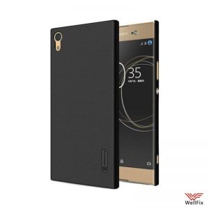 Изображение Пластиковый чехол для Sony Xperia XA1 Ultra черный (Nillkin)