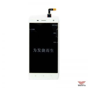 Изображение Дисплей для Xiaomi Mi4 в сборе белый