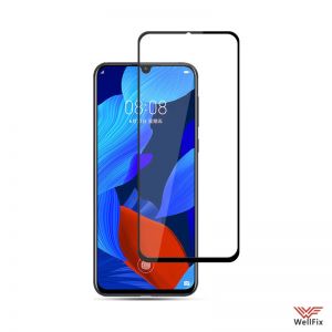 Изображение Защитное 3D стекло для Huawei Nova 5 черное