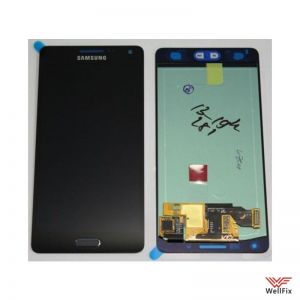 Изображение Дисплей для Samsung Galaxy A5 SM-A500F в сборе черный