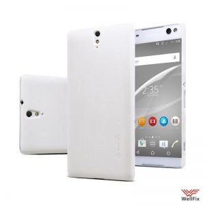 Изображение Пластиковый чехол для Sony Xperia C5 Ultra Dual белый (Nillkin)