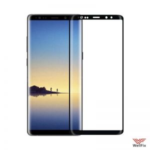 Изображение Защитное 5D стекло для Samsung Galaxy Note 8 SM-N950 черное