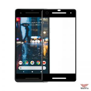 Изображение Защитное 5D стекло для Google Pixel 2 черное