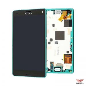 Изображение Дисплей для Sony Xperia Z3 Compact D5803 в сборе зеленый