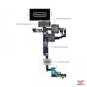 Изображение Набор шлейфов для тестирования QianLi iBridge iPhone 6