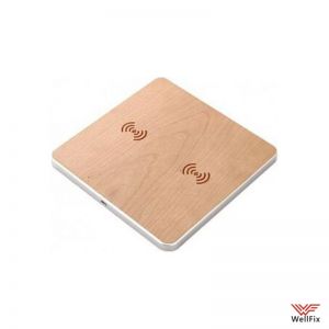 Изображение Беспроводное зарядное устройство Samdi QI Wooden Charging Stand