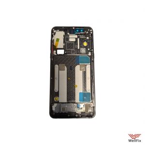 Изображение Средняя часть корпуса Xiaomi Mi Mix 3 черная (оригинал)