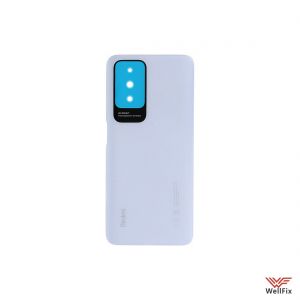 Изображение Задняя крышка для Xiaomi Redmi 10 белая (оригинал)