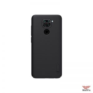 Изображение Пластиковый чехол для Xiaomi Redmi Note 9 черный (Nillkin)