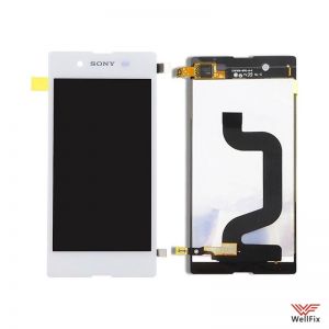 Изображение Дисплей для Sony Xperia E3 D2202 в сборе белый