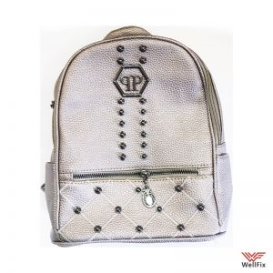 Изображение Женский рюкзак Eco-Leather Design с заклепками металлик