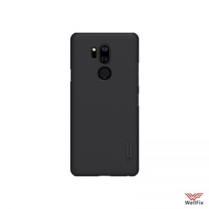 Изображение Пластиковый чехол для LG G7 ThinQ черный (Nillkin)