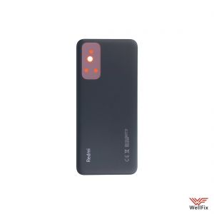Изображение Задняя крышка для Xiaomi Redmi Note 11S черная (оригинал)