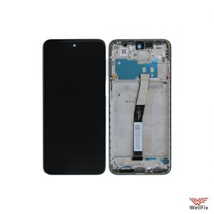 Изображение Дисплей Xiaomi Redmi Note 9 Pro в сборе белый (оригинал)