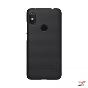 Изображение Пластиковый чехол для Xiaomi Redmi Note 6 Pro черный (Nillkin)