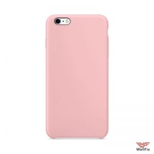 Изображение Силиконовый чехол для iPhone 6 Plus/6s Plus бледно розовый