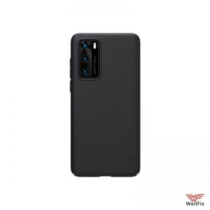 Изображение Пластиковый чехол для Huawei P40 черный (Nillkin)