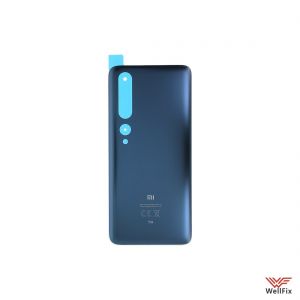 Изображение Задняя крышка для Xiaomi Mi 10 Pro серая (оригинал)