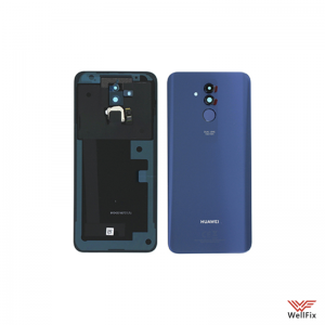 Изображение Задняя крышка Huawei Mate 20 Lite в сборе синяя (оригинал)