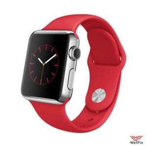 Изображение Ремешок силиконовый для Apple Watch 2 / 1 (42мм) красный