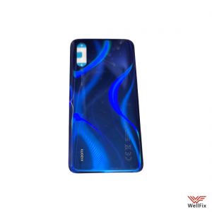 Изображение Задняя крышка для Xiaomi Mi 9 Lite синяя (оригинал)