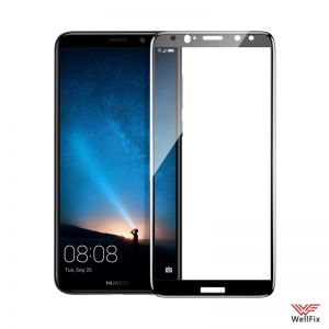 Изображение Защитное 5D стекло для Huawei Mate 10 Lite прозрачное