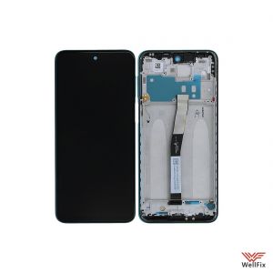 Изображение Дисплей Xiaomi Redmi Note 9 Pro в сборе зеленый (оригинал)