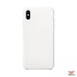 Изображение Силиконовый чехол для iPhone XR белый