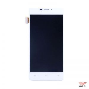 Изображение Дисплей для Fly IQ4516 Tornado Slim Octa в сборе белый