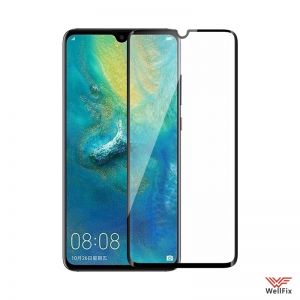 Изображение Защитное 5D стекло для Huawei Mate 20 черное