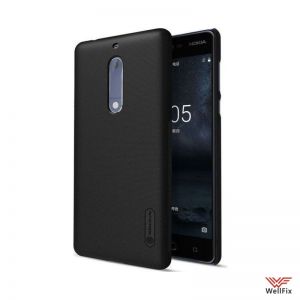 Изображение Пластиковый чехол для Nokia 5.1 Plus / X5 черный (Nillkin)