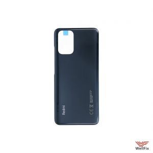 Изображение Задняя крышка для Xiaomi Redmi Note 10 серая (оригинал)