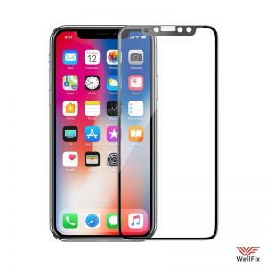 Изображение Защитное 3D стекло для Apple iPhone X, XS, 11 Pro черное