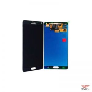 Изображение Дисплей для Samsung Galaxy Note 4 SM-N910F в сборе черный