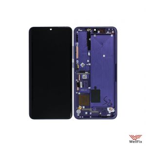 Изображение Дисплей Xiaomi Mi Note 10 Lite сборе фиолетовый (оригинал)