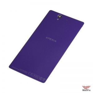 Изображение Задняя крышка для Sony Xperia Z LT36i (C6603) фиолетовая