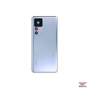 Изображение Задняя крышка для Xiaomi 12T серая (оригинал)