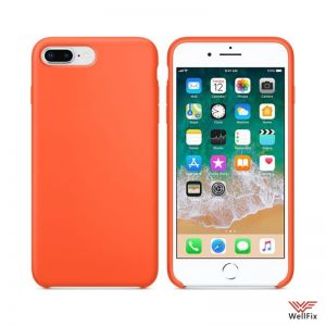 Изображение Силиконовый чехол для iPhone 7 Plus/8 Plus оранжевый