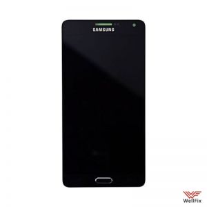 Изображение Дисплей для Samsung Galaxy A7 SM-A700F в сборе черный