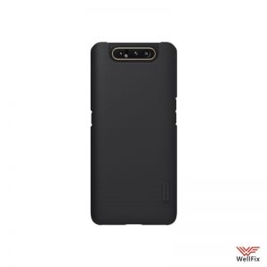 Изображение Пластиковый чехол для Samsung Galaxy A80 черный (Nillkin)