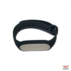 Изображение Силиконовый ремешок Xiaomi Mi Band 5 / 6 голубой (оригинал)